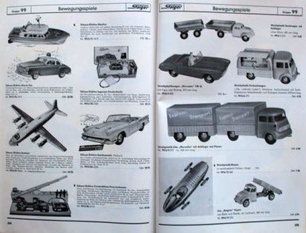 Staiger Catalog "Elektrogeraete, Haushaltsartikel, Spielwaren" 1961 Mailorder-Company-Yearbook (9691)